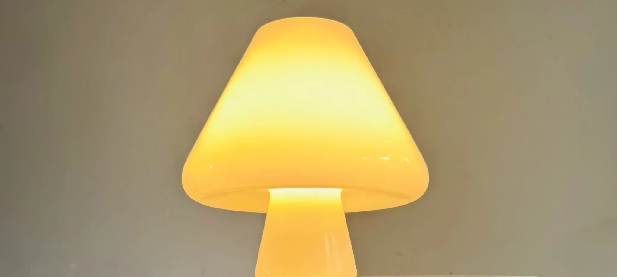 Murano Table Lamp By Venini, Italy, 1970S