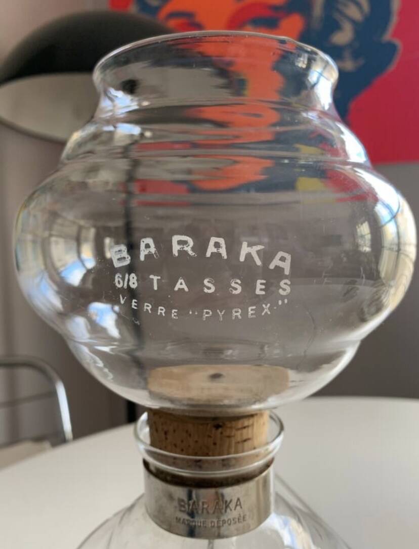 Vintage depression coffee maker from the 50s Baraka cona hellem Vintage depression coffee maker