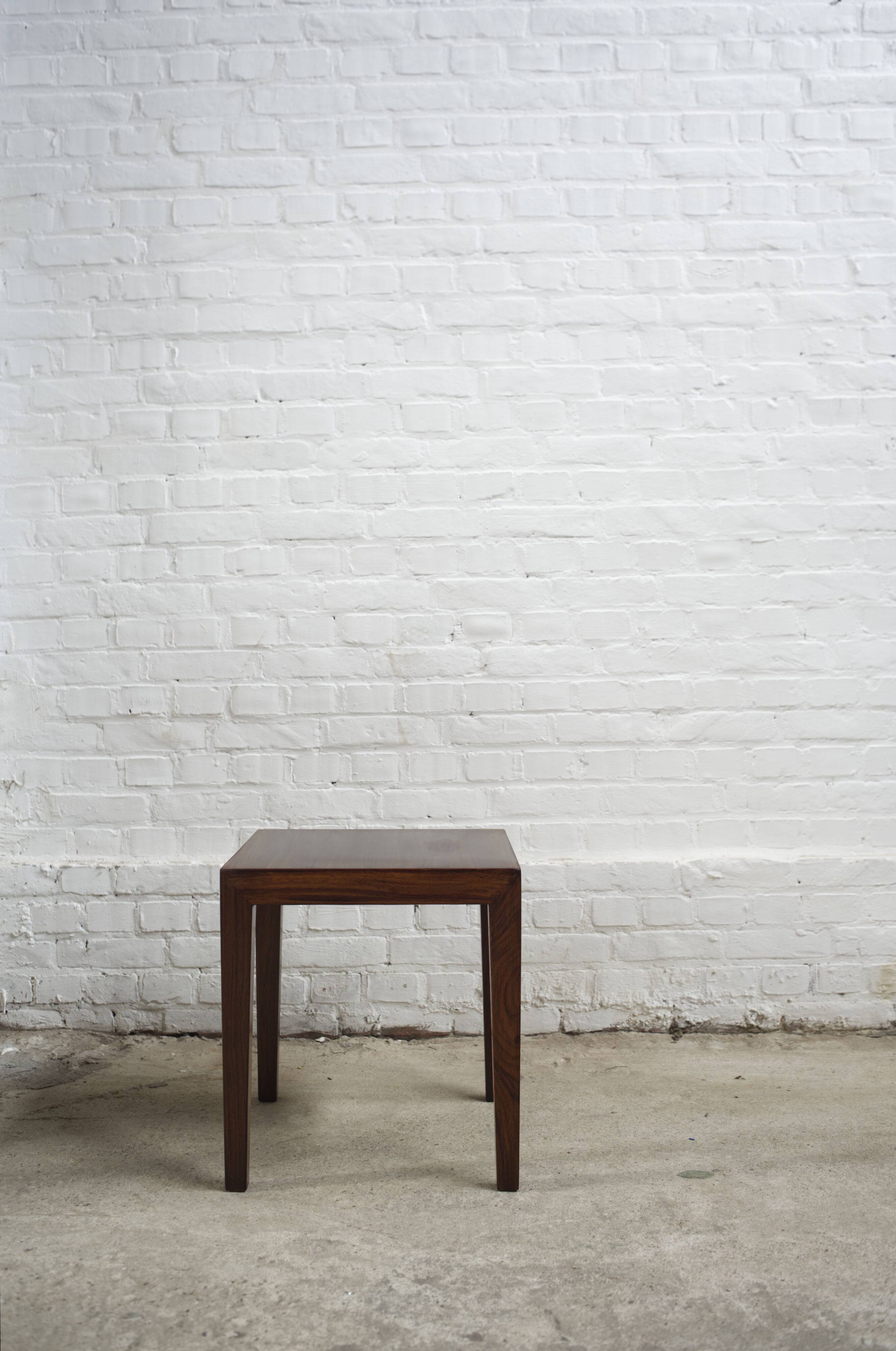Table d'appoint en teck de Severin Hansen, années 1960