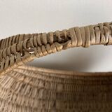 XL wicker gondola basket 1960