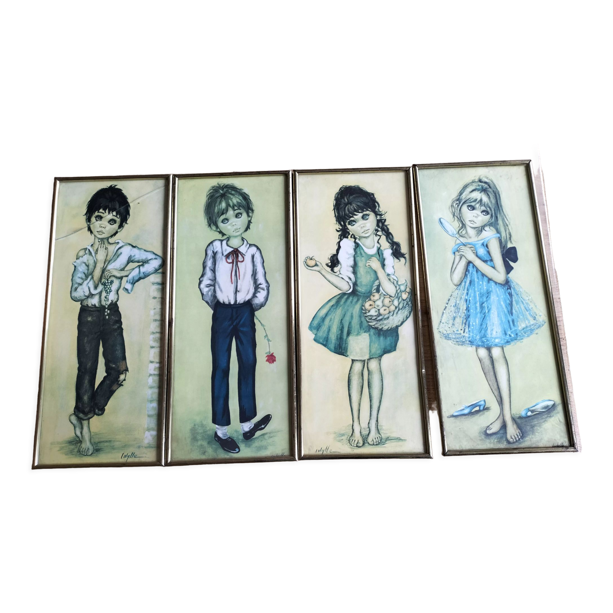 4 poulbots sign idyll year 70