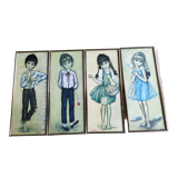 4 poulbots sign idyll year 70