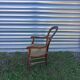 Paire de fauteuils anciens en bois massif – style Louis-Philippe / cam