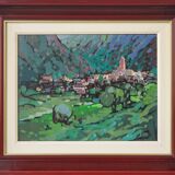 Llessui Spain - Two Framed oils