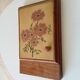 Vintage key holder wall box from the 60s/70s