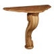 Italian lacquered and painted console from 20th century