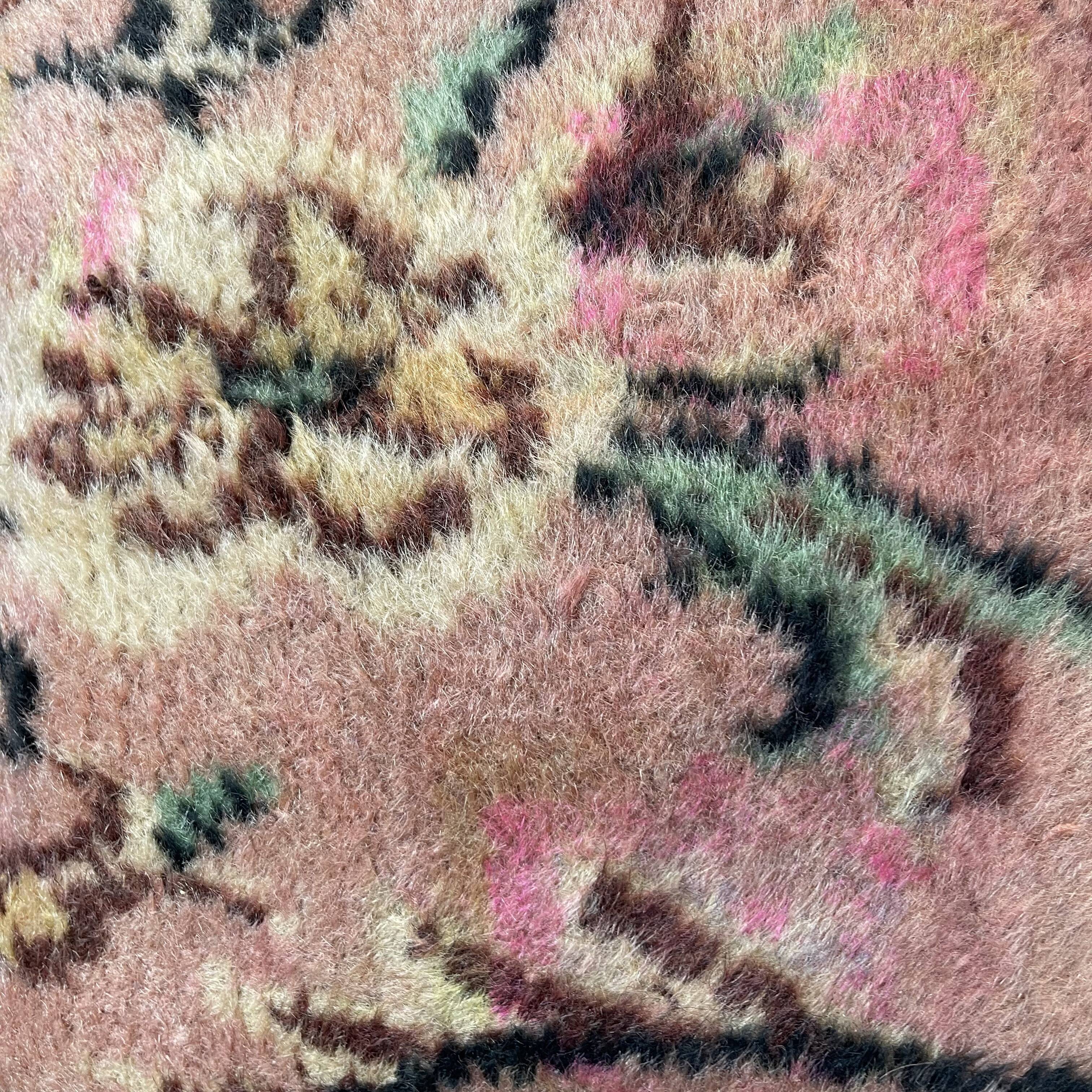 Vintage turkish rug cushion cover, 30 x 50 cm