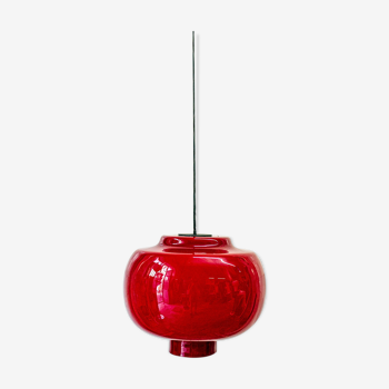 Murano Glass Lamp by Vistosi, Italy 1950s