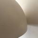 Italian tulip floor lamp in black / white / brass, 1970s design
