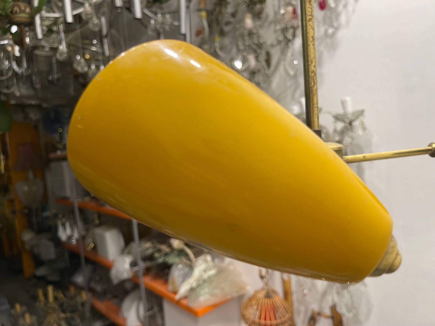 1950’s Multicolored Light Pendant