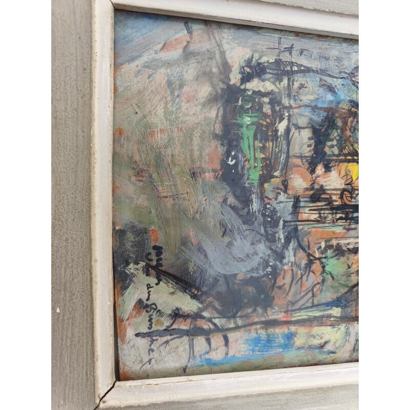 Oil on canvas: Jacques Van Den Bussche