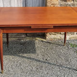 Wooden table, with extensions, vintage, 50s