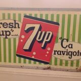 Sign metal 7up 1963