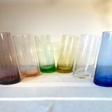 Vintage colorful design glasses year 70-80