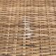 Rattan and wicker table
