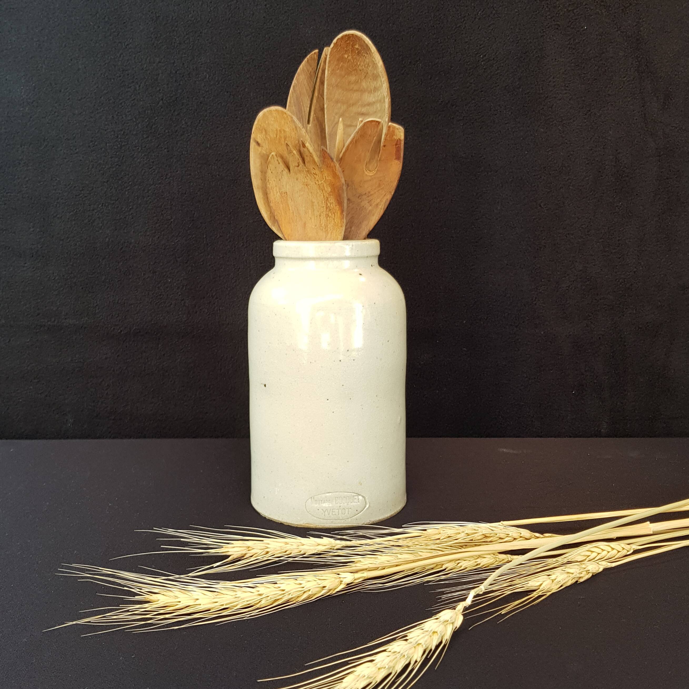 Boquet Yvetot stoneware pot