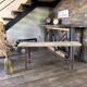 Old wooden bench
