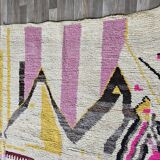 Natural handmade Moroccan rug 3 x 2 m