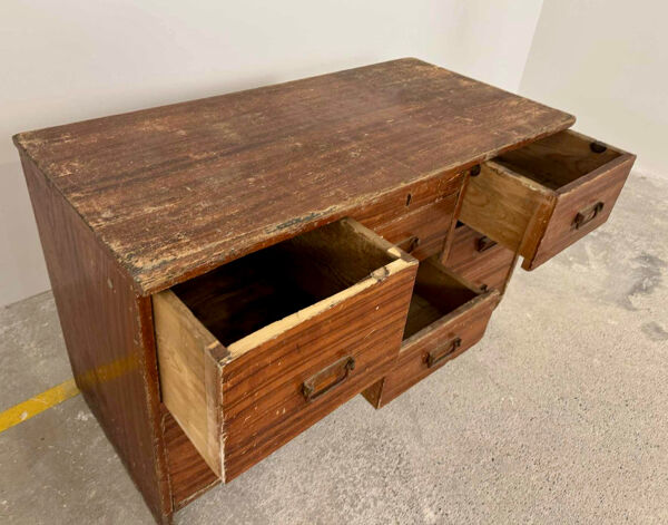 Meuble de métiers de commerce à 9 tiroirs