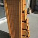 Rattan chiffonnier braided on metal feet