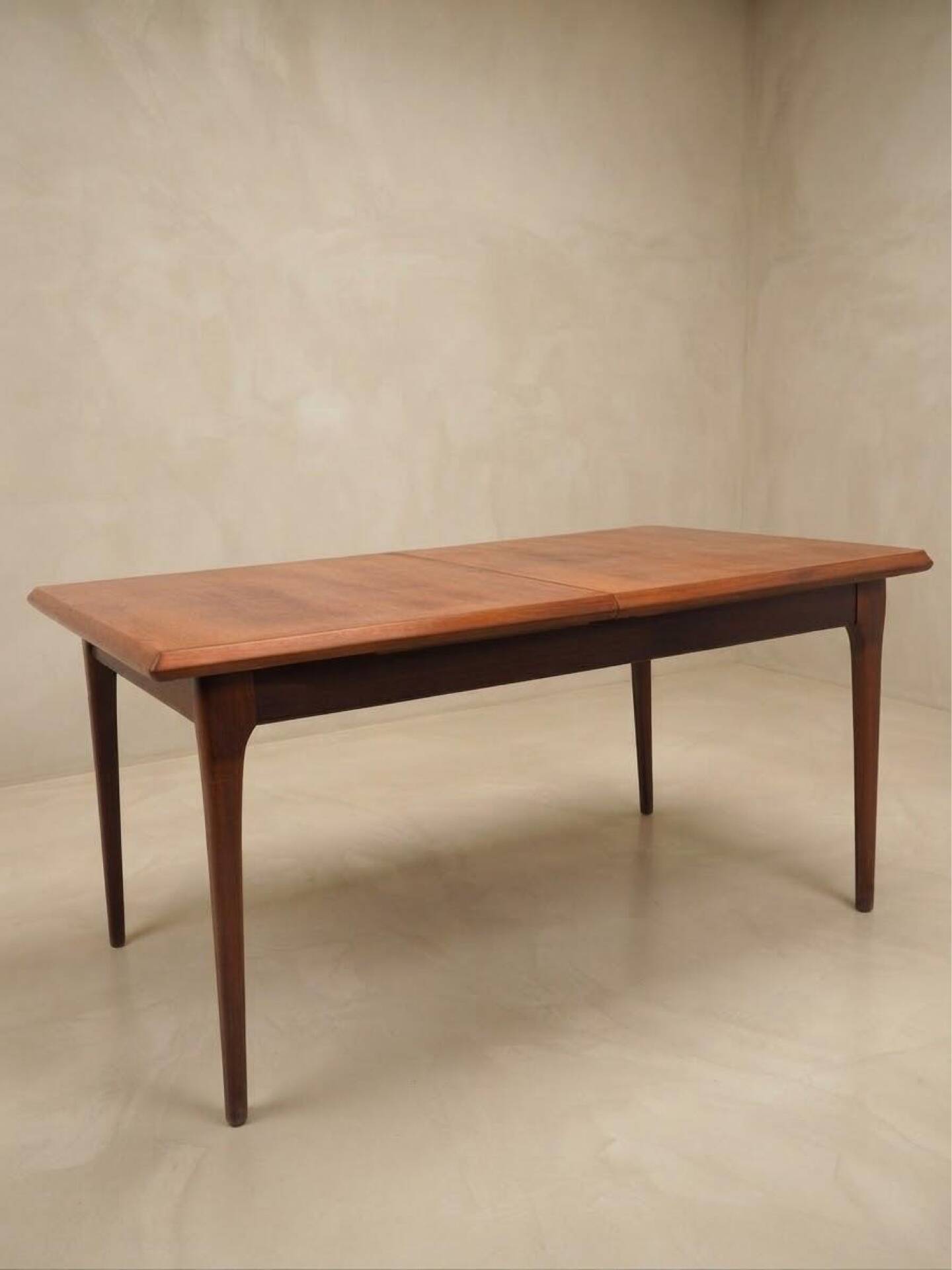 Vintage Danish teak dining table