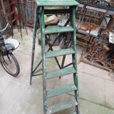 Stepladder, large ladder, wood, 1900s period