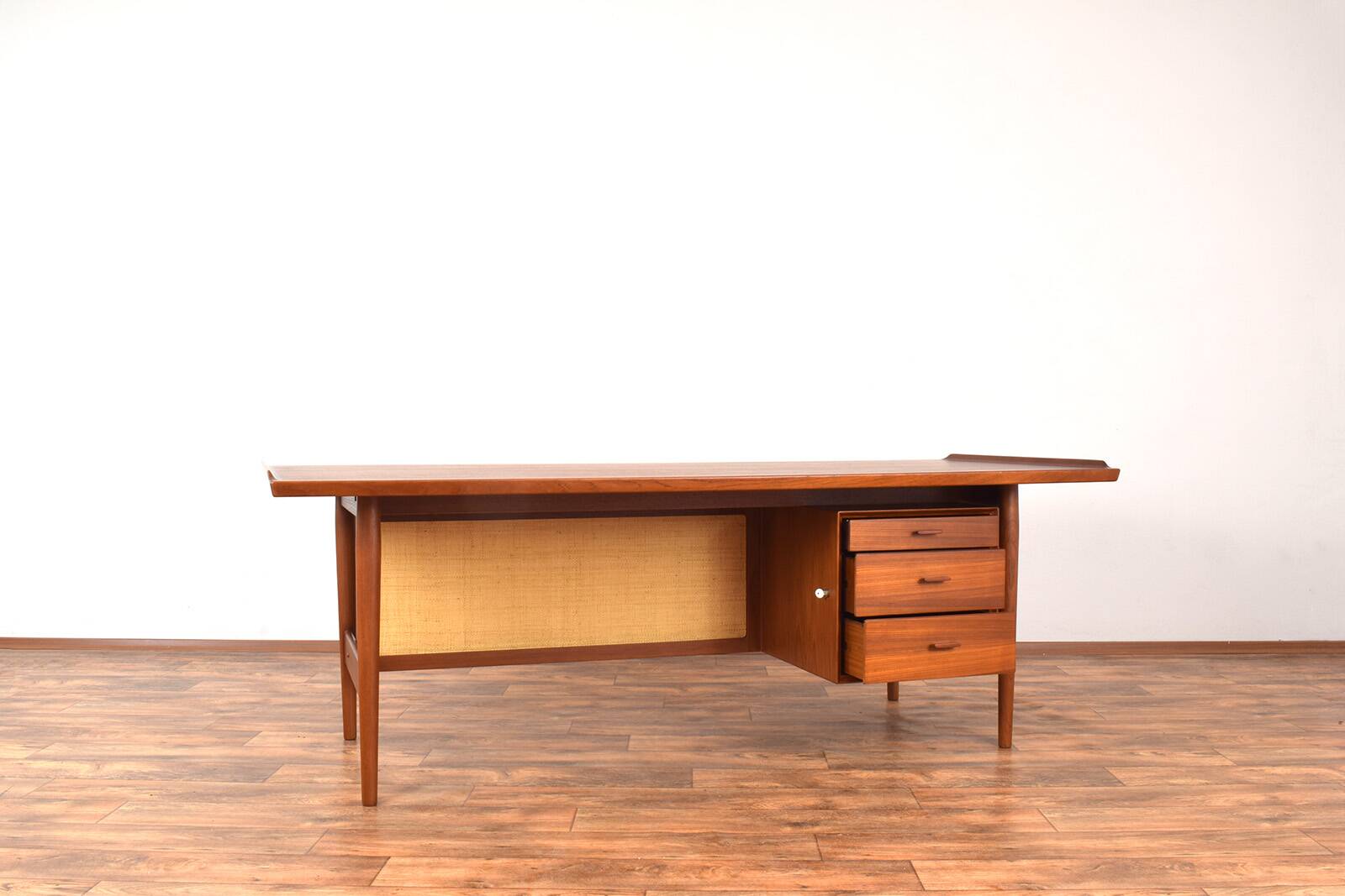 Mid-Century Teak Desk by Arne Vodder for Sibast, 1960s
