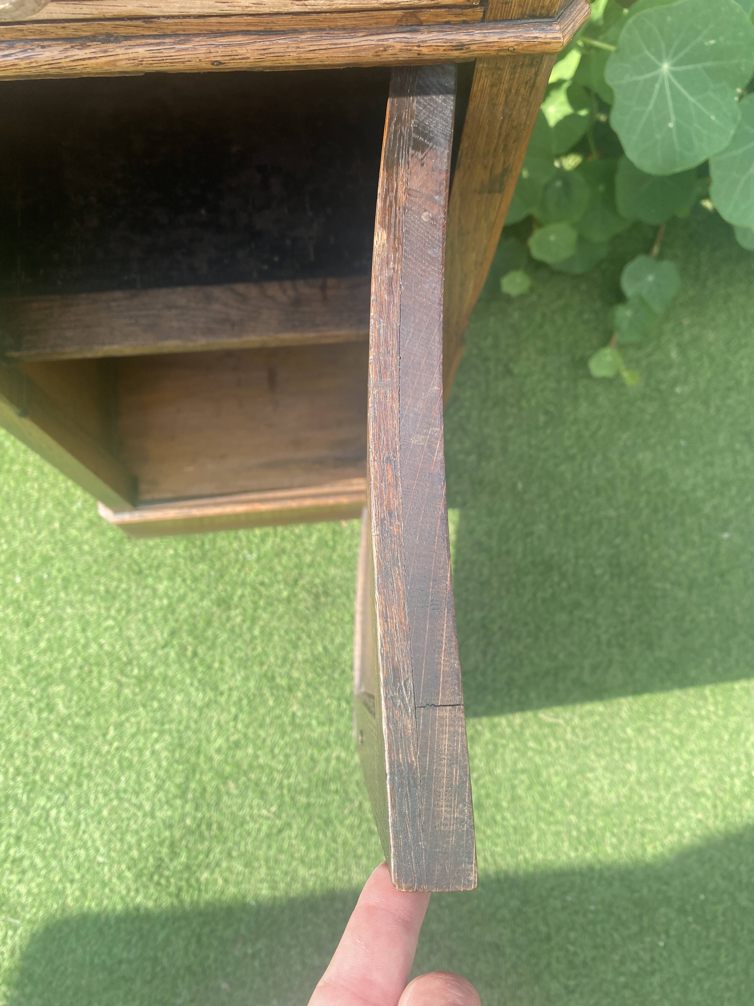 Antique bedside table, Louis Philippe style