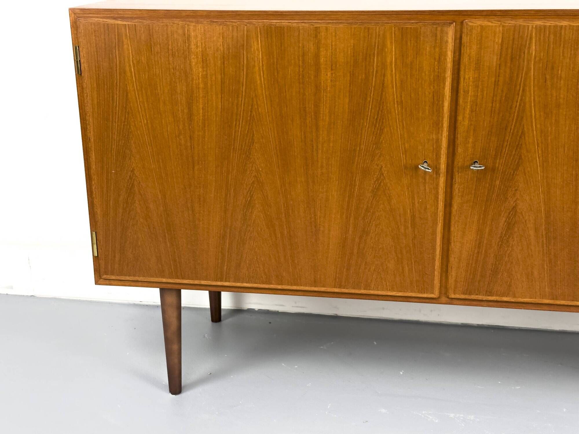 Danish Sideboard in Teak by Carlo Jensen for Hundevad & Co., 1960s