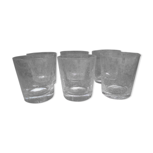 Série de six verres