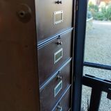 A vintage Roneo industrial flapper from the 1950s with a rusty patina