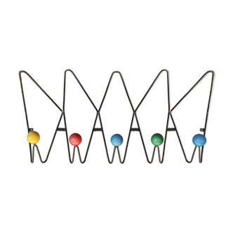 Wall coat rack