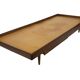 Vintage mid century daybed teak design with drawers