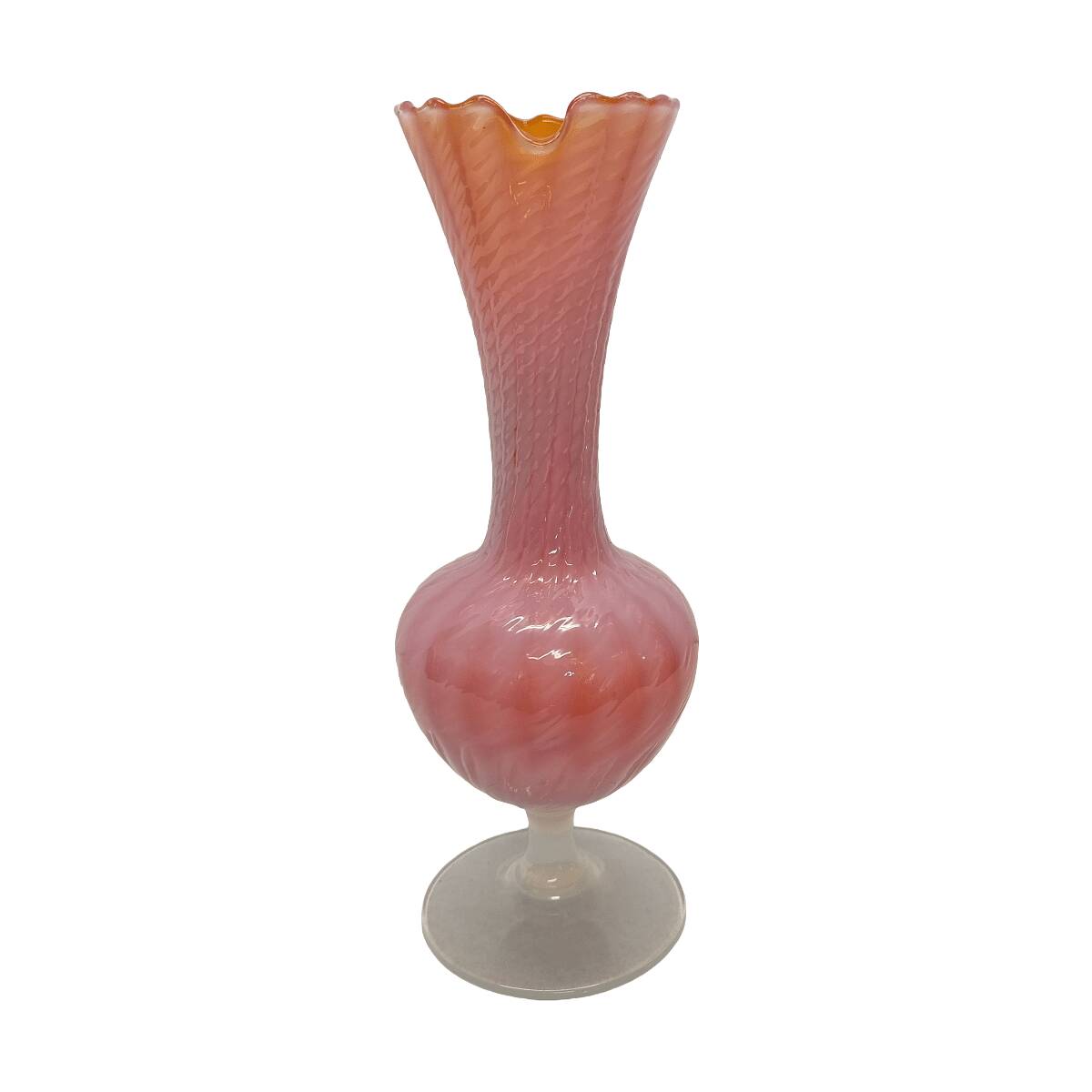 Vintage Selvia Opalina Decanter, 1960s