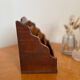 Porte-courrier en bois vintage