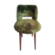 Beautiful wooden chair moumoutte 1960