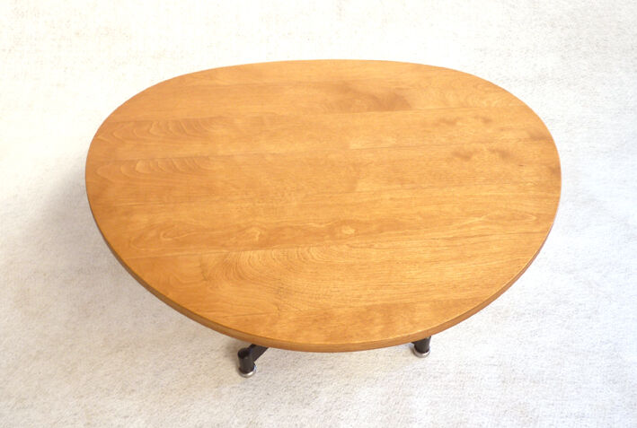 Coffee table wood and metal