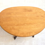 Coffee table wood and metal