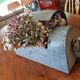 Caisse d'ouvrier ancienne zinc
