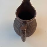 Large antique ceramic stoneware jug, glazed, 1950.