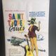 Affiche cinema vintage Saint Tropez blues