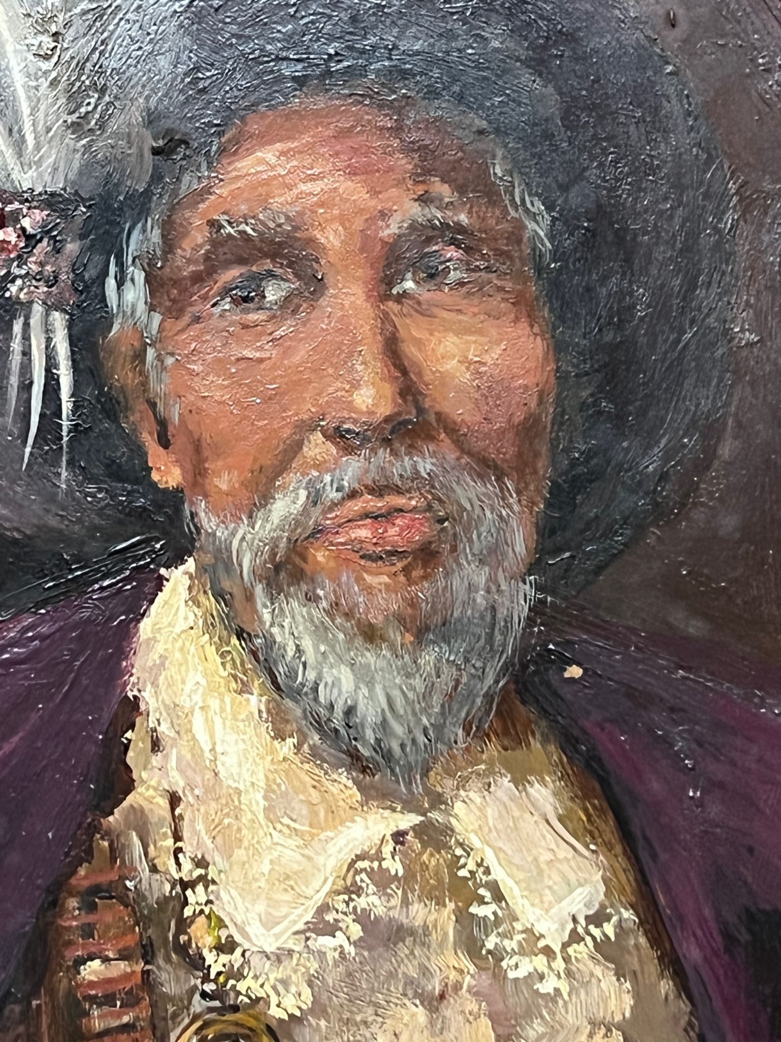 J. Lockers. Portrait of a Spanish knight. Oil on panel.