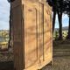 Solid cherry wood cabinet