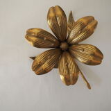 Flower brass ashtray