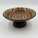 Ceramic footed bowl from Troyan, Bulgaria.