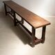 Wooden bench "Léonie"
