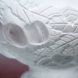 Coupe en verre pressé de Imwald années 60