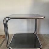 Space Age Side Coffee Table on Casters