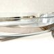 Elegant Table Art Marinex Serving Dish Made in Brazil Silver Metal