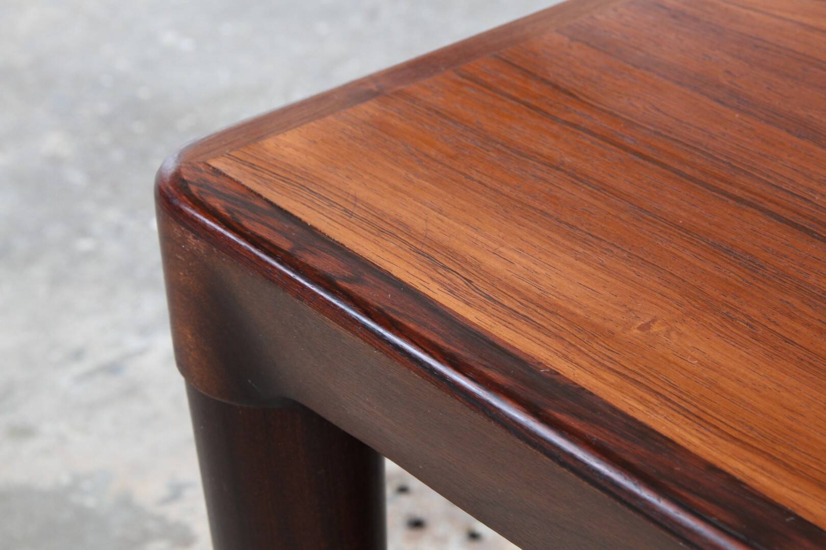Vintage 1960s Rosewood Coffee Table, B.C. Møbler Vejle, Denmark